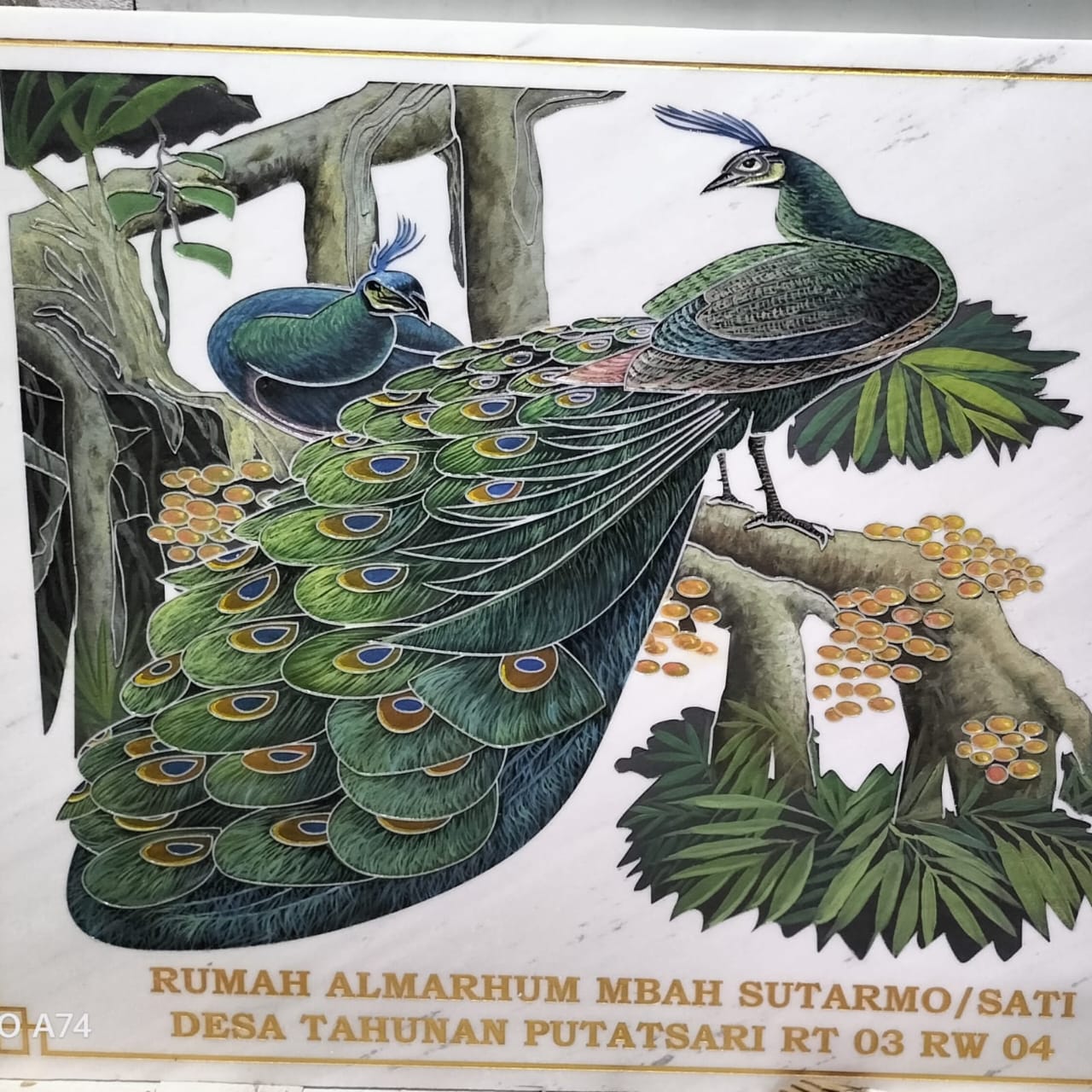 Panel Tanda Nama #12